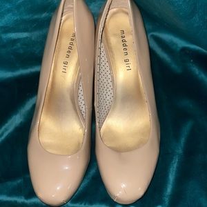 NEED GONE Madden Girl Nude High Heels
